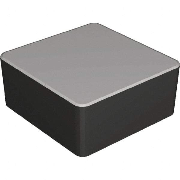 Kennametal - CNGN433 Grade KBK45 Carbide Turning Insert - TiN Finish, 80° Diamond, 1/2" Inscr Circle, 3/16" Thick, 3/64" Corner Radius - Benchmark Tooling