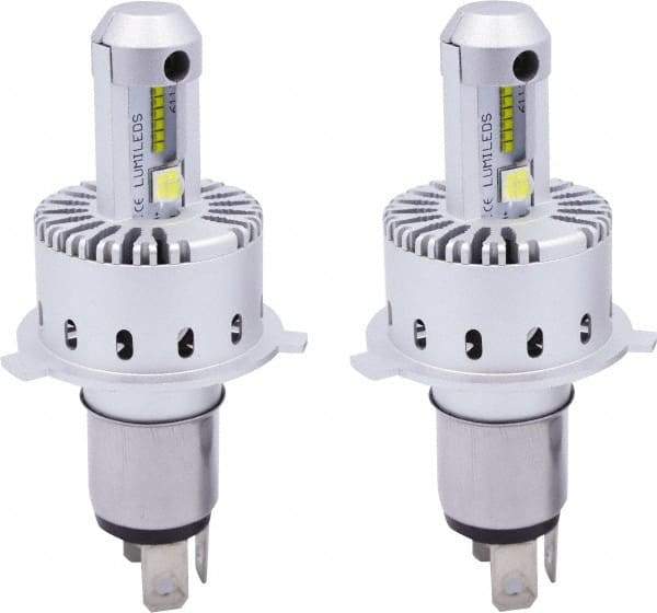 PRO-SOURCE - 8,000 Lumens, 12-24 VDC, H4 & 9003 LED Headlight - 6500K Cool White Color Scale, 40 Low/High Watt, 30,000 to 50,000 Average Life Hours - Benchmark Tooling