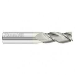 3/4 Dia. x 4 Overall Length 3-Flute Square End Solid Carbide SE End Mill-Round Shank-Center Cut-FC19 - Benchmark Tooling