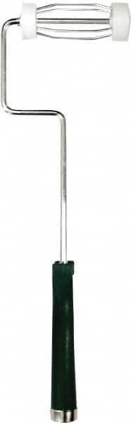 Premier Paint Roller - 4" Wide x 16" Long Heavy-Duty Birdcage Frame - Steel Frame, Plastic Handle - Benchmark Tooling