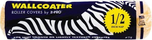 Premier Paint Roller - 1/2" Nap, 9" Wide Paint Roller Cover - Semi-Rough Texture, Polyester - Benchmark Tooling