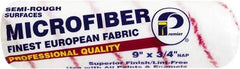 Premier Paint Roller - 3/4" Nap, 9" Wide Paint Roller Cover - Rough Texture, Microfiber - Benchmark Tooling