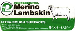 Premier Paint Roller - 1-1/2" Nap, 9" Wide Paint Roller Cover - Extra-Rough Texture, Lambskin - Benchmark Tooling