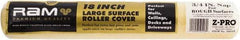 Premier Paint Roller - 3/4" Nap, 18" Wide Paint Roller Cover - Rough Texture, Polyester - Benchmark Tooling
