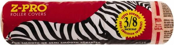 Premier Paint Roller - 3/8" Nap, 9" Wide Paint Roller Cover - Semi-Smooth Texture, Polyester - Benchmark Tooling