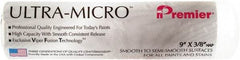 Premier Paint Roller - 3/8" Nap, 9" Wide Paint Roller Cover - Semi-Smooth Texture, Microfiber - Benchmark Tooling