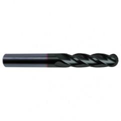 5/8" Dia. - 5 OAL - 30 Helix Super-A CBD Ball Nose EM - 4 FL - Benchmark Tooling