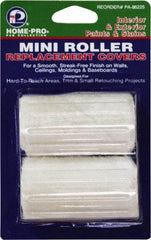 Premier Paint Roller - 4" Wide Paint Mini Roller Covers - Smooth Texture, Polyester - Benchmark Tooling