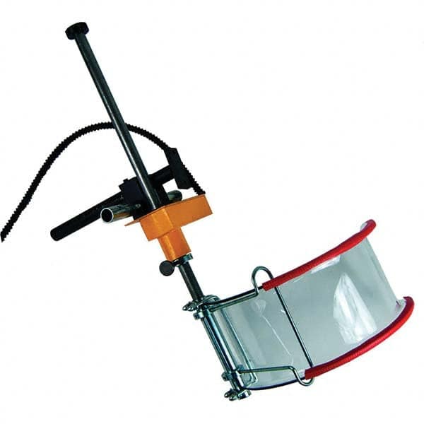 Flexbar - Milling Machine Guards Type: Machinery Guards Shield Width (Inch): 4 - Benchmark Tooling