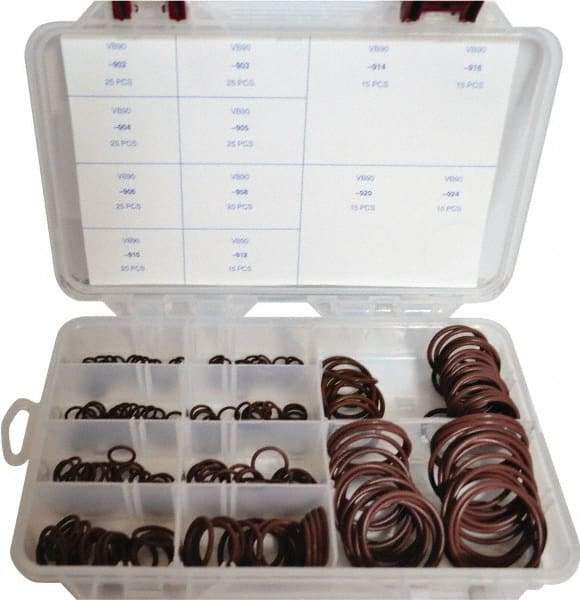 Value Collection - Fluoroelastomer O-Ring - Round Cross Section, 90 Durometer - Benchmark Tooling