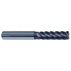 6mm Dia. - 65mm OAL - 5 FL Variable Helix Firex Carbide End Mill - Benchmark Tooling