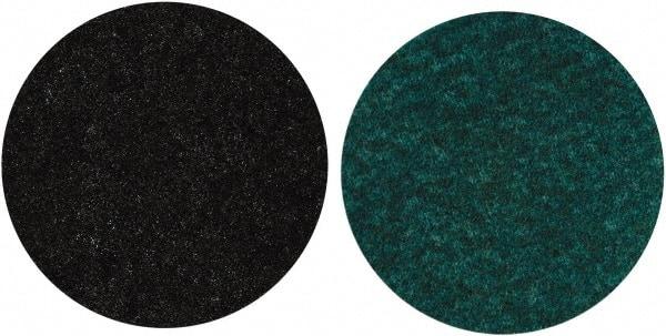Norton - 7" Diam, Aluminum Oxide Hook & Loop Disc - Coarse Grade, Nonwoven, Nylon Backing, - Benchmark Tooling