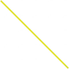 Made in USA - 4" Long, Bag Tie - Yellow - Benchmark Tooling