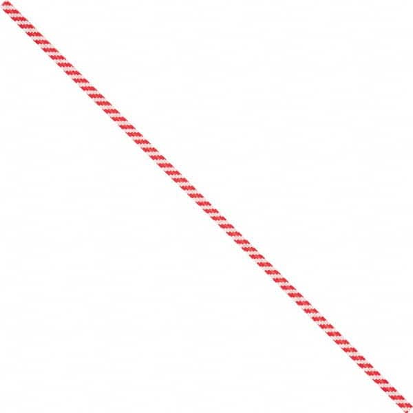 Made in USA - 4" Long, Bag Tie - Red/White - Benchmark Tooling
