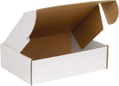 Made in USA - 18" Wide x 24" Long x 6" High Rectangle Crush Proof Mailers - 1 Wall, White - Benchmark Tooling