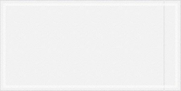 Value Collection - 1,000 Piece, 6" Long x 12" Wide, Packing List Envelope - Unprinted, Clear - Benchmark Tooling