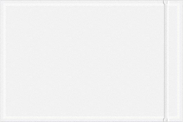 Value Collection - 1,000 Piece, 4" Long x 6" Wide, Packing List Envelope - Unprinted, Clear - Benchmark Tooling