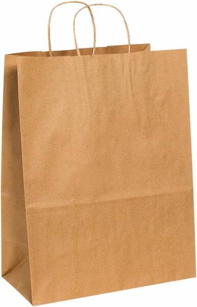 Made in USA - Kraft Grocery Bag - 13 x 7 x 17, Kraft - Benchmark Tooling