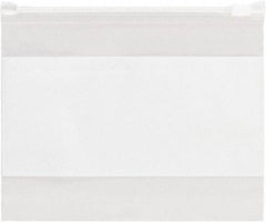 Value Collection - 8 x 6", 3 mil Slide-Seal Reclosable White Block Polybags - Clear - Benchmark Tooling