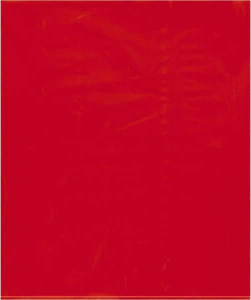 Value Collection - 15 x 18", 2 mil Flat Polybags - Red - Benchmark Tooling