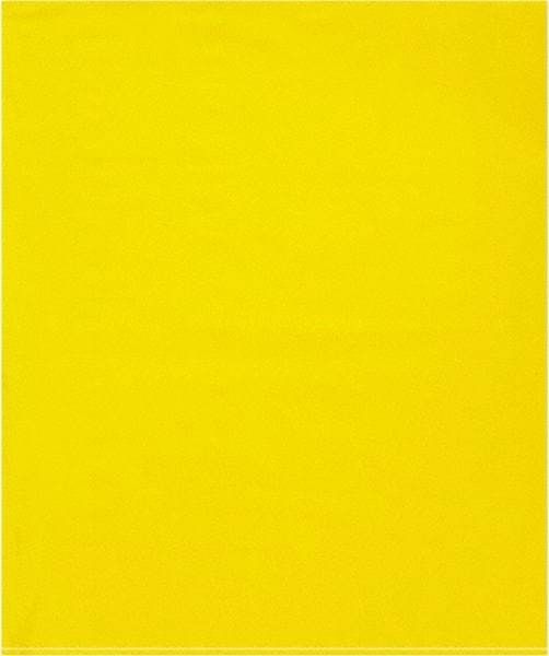 Value Collection - 15 x 18", 2 mil Flat Polybags - Yellow - Benchmark Tooling