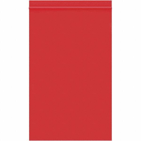 Value Collection - 5 x 8", 2 mil Reclosable Polybags - Red - Benchmark Tooling