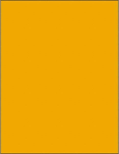 Tape Logic - 11" Long, Fluorescent Orange Paper Laser Label - For Laser Printers - Benchmark Tooling