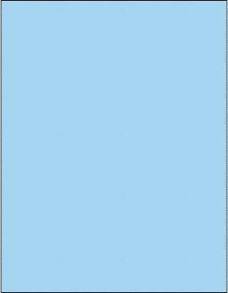 Tape Logic - 11" Long, Pastel Blue Paper Laser Label - For Laser Printers - Benchmark Tooling