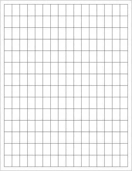 Tape Logic - 3/4" Long, White Paper Laser Label - For Laser Printers - Benchmark Tooling