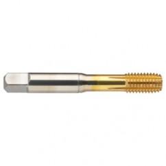 40671 H11 4-Flute Cobalt Green Ring Spiral Point Plug Tap-TiN - Benchmark Tooling