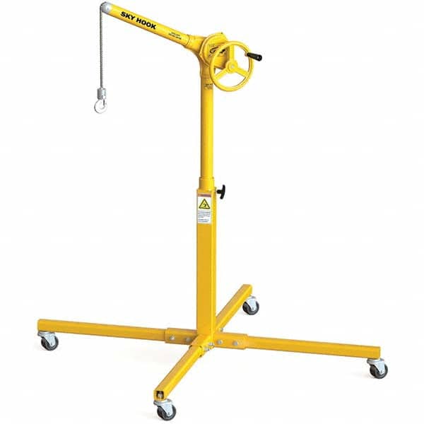 Sky Hook - 500 Lb Steel Lifting Hook Crane - Benchmark Tooling