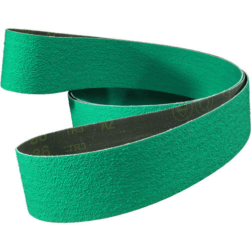 3M Cloth Belt 577F 80 YF-weight 46-1/2″ × 86-1/2″ Film-lok - Exact Industrial Supply