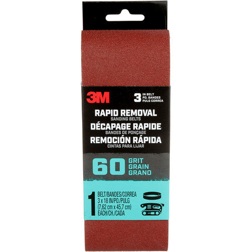 3M Cubitron II Cloth Belt 981F 36+ YF-weight 2-1/2″ × 132″ Film-lok Single-flex - Exact Industrial Supply