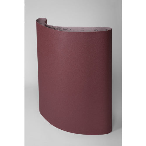 3M Cloth Belt 340D P100 X-weight 52″ × 103″ Sine-lok Single-flex - Exact Industrial Supply