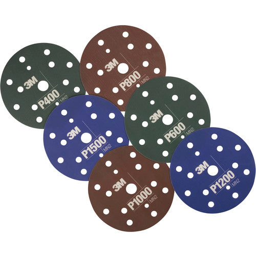 3M Hookit Flexible Abrasive Disc 270J 34537 5″ P400 - Exact Industrial Supply