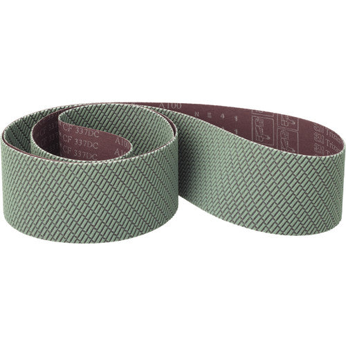 3M Trizact Cloth Belt 337DC A65 X-weight 6″ × 168″ Film-lok No Flex - Exact Industrial Supply