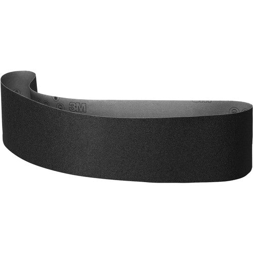 3M Cloth Belt 464W 120 YF-weight 4″ × 156″ Sine-lok 45 Degree Angle Precision Roll Grinding Single-flex - Exact Industrial Supply