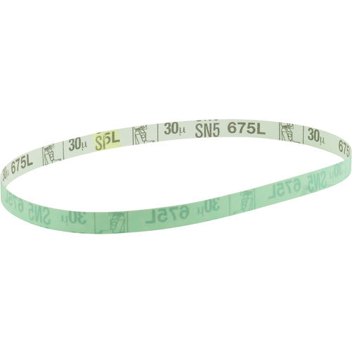 3M Diamond Microfinishing Film Belt 675L 74 Mic 1/2″ × 64″ - Exact Industrial Supply