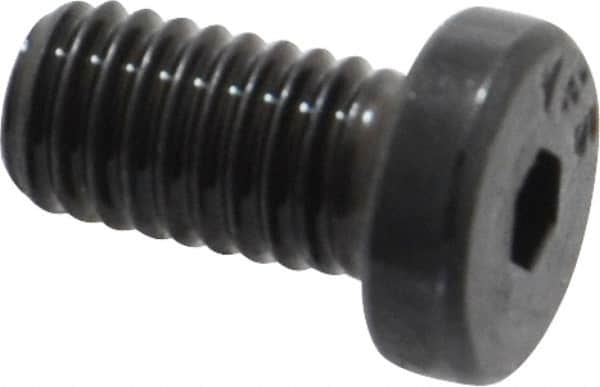 Value Collection - #10-32 UNF Hex Socket Drive, Low Socket Cap Screw - Alloy Steel, Black Oxide Finish, Fully Threaded, 3/8" Length Under Head - Benchmark Tooling