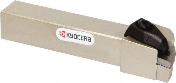Kyocera - DWLN, Left Hand Cut, 95° Lead Angle, 3/4" Shank Height x 3/4" Shank Width, Negative Rake Indexable Turning Toolholder - 4-1/2" OAL, WN_G33, WN_M33 Insert Compatibility, Series DWLN - Benchmark Tooling