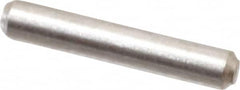 Value Collection - 1/16" Diam x 3/8" Pin Length 316 Stainless Steel Standard Dowel Pin - Bright Finish, 2 Beveled End - Benchmark Tooling