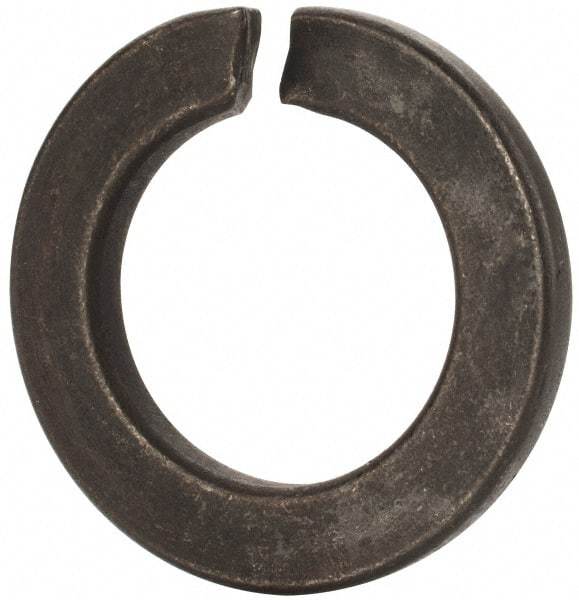Value Collection - M33, 33.5mm ID, 55.2mm OD, 6mm Thick Split Lock Washer - Grade 8 Spring Steel, Uncoated, 33.5mm Min ID, 34.7mm Max ID, 55.2mm Min OD, 53.2mm Max OD - Benchmark Tooling