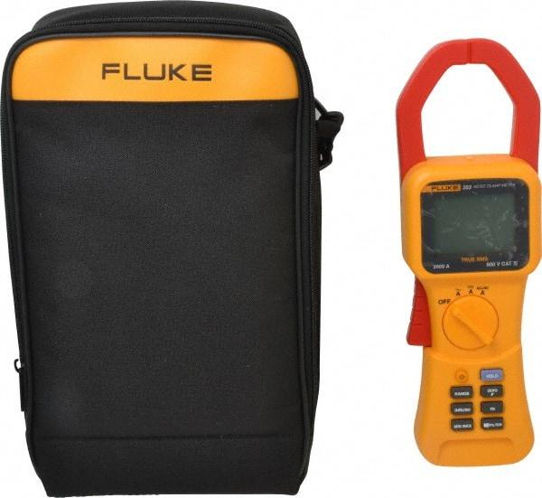 Fluke - 353, CAT IV, CAT III, Digital True RMS Clamp Meter with 2.2835" Clamp On Jaws - 1400 AC Amps, 2000 DC Amps, Measures Current, Frequency - Benchmark Tooling