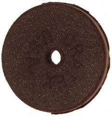Cratex - 7/8" Diam x 1/8" Hole x 1/8" Thick, Surface Grinding Wheel - Fine Grade, No Recess - Benchmark Tooling