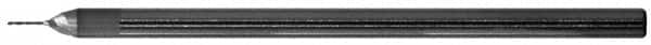 RobbJack - 1/16", 5/16" LOC, 1/8" Shank Diam, 2-1/2" OAL, 4 Flute, Solid Carbide Square End Mill - Single End, Diamond Finish, Spiral Flute, 30° Helix, Centercutting, Right Hand Cut, Series GM-402 - Benchmark Tooling