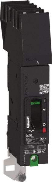 Square D - 40 Amp, 347 VAC, 1 Pole, Panel Mount B-Frame Circuit Breaker - Thermal-Magnetic Trip, 25 kA at 240 VAC, 18 kA at 277 VAC, 14 kA at 347 VAC Breaking Capacity, 14-2/0 AWG - Benchmark Tooling