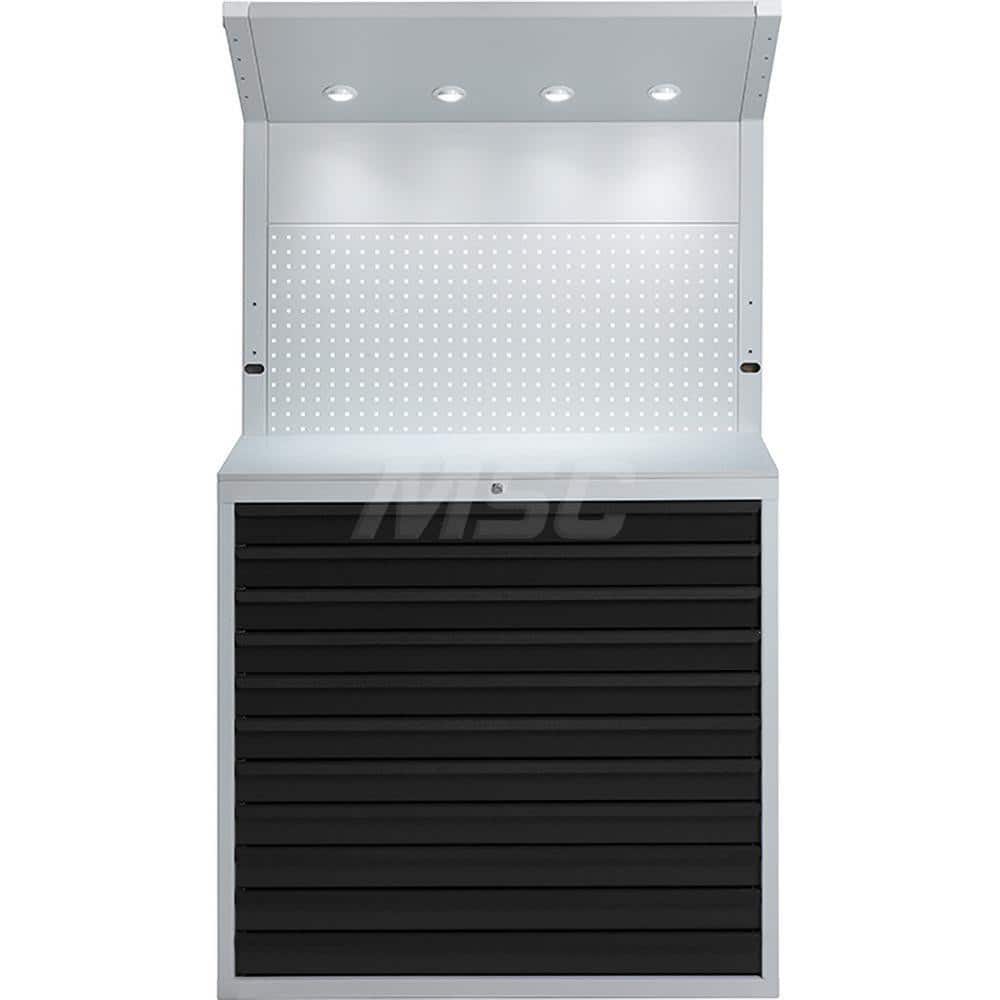 CNC Storage Accessories; For Use With: Magazine Cabinet; Description: 24 pcs. Part from the Mountings for drawer (plastic blue)