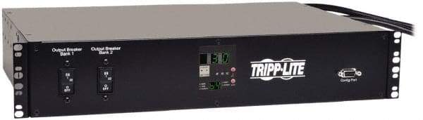 Tripp-Lite - 19 Outlets, 208 Volts, 30 Amps, 12' Cord, Power Outlet Strip - Rack Mount, 5-15/20R NEMA Configuration, 19" Strip - Benchmark Tooling