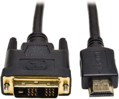 Tripp-Lite - 6' Long, DVI Male; HDMI Male Computer Cable - Black, Male x Male - Benchmark Tooling