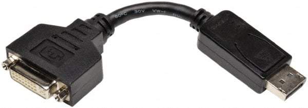 Tripp-Lite - Cable Adapter - Display Port Connector, Black, Use with Cabling and Video Applications - Benchmark Tooling